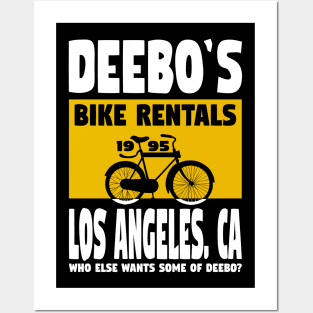 Deboo's bike rentals Posters and Art